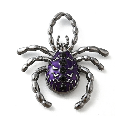 Alloy Enamel Gothic Style Pendants PALLOY-R157-06B-01C-1