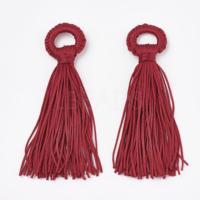 Polyester Tassel Big Pendant Decorations FIND-S274-04-1