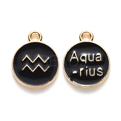 Alloy Enamel Pendants LS-ENAM-S124-01A-08J-1
