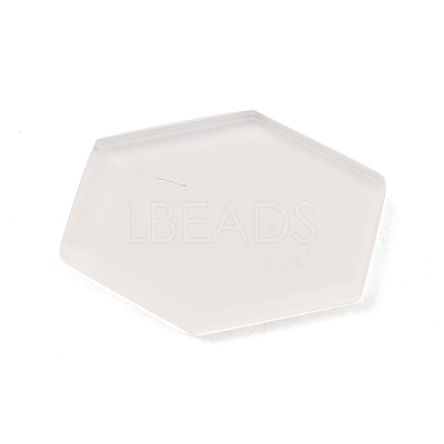 Hexagon Acrylic Display Base DIY-WH0322-03-1
