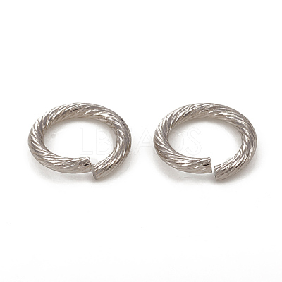 Tarnish Resistant 304 Stainless Steel Open Jump Rings STAS-G224-23P-03-1