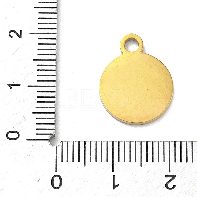 304 Stainless Steel Fruit Enamel Pendants STAS-G362-04G-07-1
