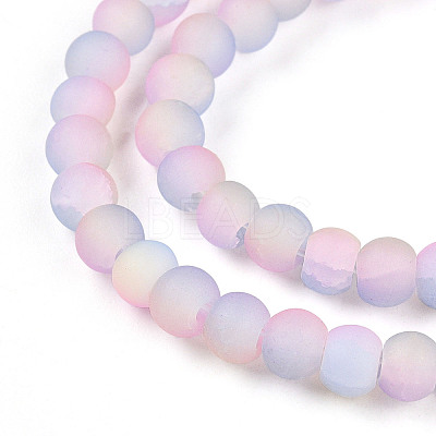 Crackle Glass Beads X1-GLAA-N009-4mm-04-1