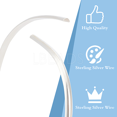 999 Fine Silver Sterling Silver Round Wire STER-BC0002-49C-1