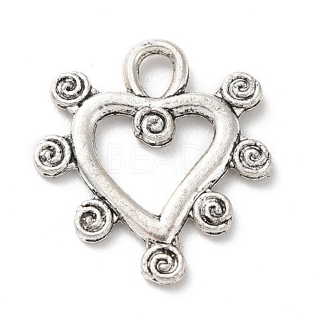 Tibetan Style Alloy Pendants PALLOY-P293-018AS-1