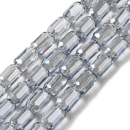 Electroplate Glass Beads Strands EGLA-D031-01-28-1