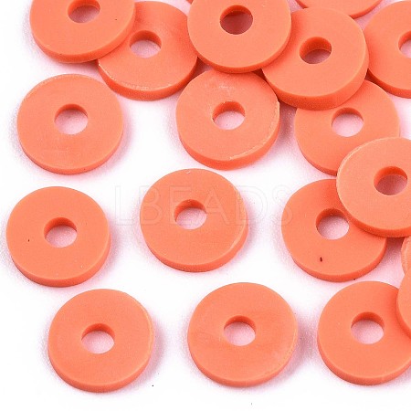 Handmade Polymer Clay Beads LS-CLAY-Q251-4.0mm-55-1