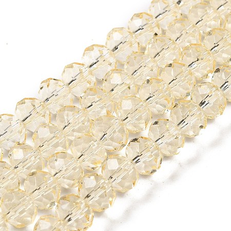 Transparent Baking Paint Glass Beads X1-DGLA-A034-T8mm-D02-1