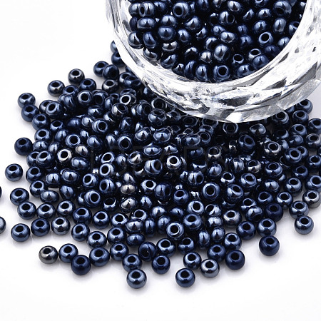 8/0 Czech Opaque Glass Seed Beads SEED-N004-003A-05-1