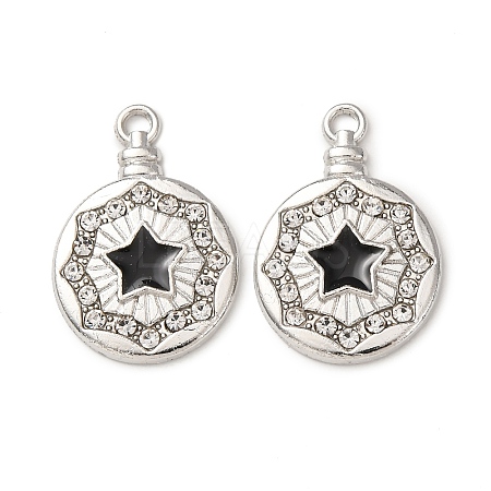 Alloy Enamel Pendants FIND-K030-17F-P-1