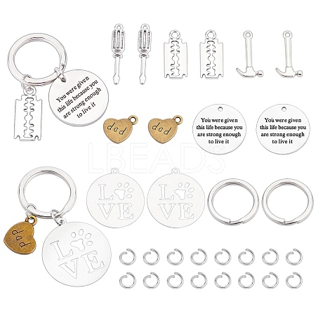   DIY Keychain Making Kit DIY-PH0005-65-1