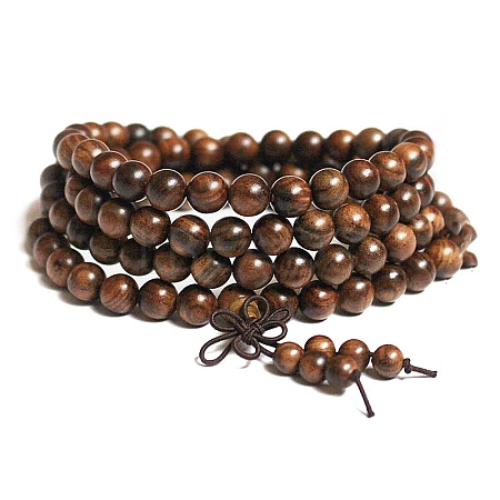 108 Beads Prayer Mala Bracelet PW-WG99698-07-1