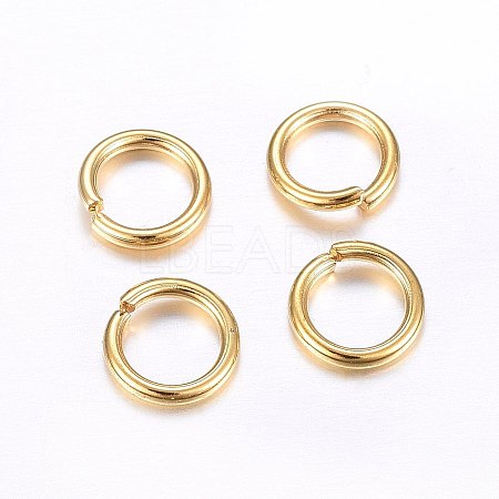 304 Stainless Steel Open Jump Rings STAS-O098-02G-02-A-1
