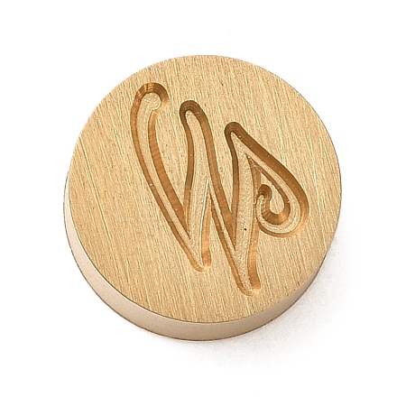 Golden Tone Brass Letter Stamps LS-KK-R005-01W-1