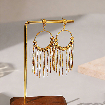 304 Stainless Steel Stud Earrings WG624B0-04-1