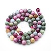 Natural Quartz Beads Strands G-N355-6mm-07-2