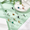 DIY Blank Dome 304 Stainless Steel Dangle Earrings Making Finding Kits DIY-AN0001-08-7
