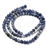 Natural Blue Spot Jasper Beads X-GSR4mmC036-2