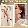 200Pcs 10 Styles Alloy Ribbon Ends FIND-SC0021-78-5