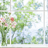 16 Sheets 4 Styles Waterproof PVC Colored Laser Stained Window Film Static Stickers DIY-WH0314-093-7