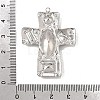304 Stainless Steel Rhinestone Pendants RB-CBA9060-03P-3