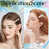 2 Bags 2 Styles Resin & Alloy Alligator Hair Clips AJEW-CY0001-39B-4