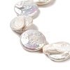 Natural Baroque Pearl Keshi Pearl Beads Strands PEAR-E016-013-3