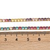 925 Sterling Silver Colorful Cubic Zirconia Chains STER-C016-02A-G01-3