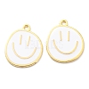 Alloy Enamel Pendants ENAM-D051-18G-01-2