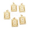Brass Pendants KK-J279-58G-O-1