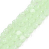 Transparent Imitation Jade Glass Beads Strands GLAA-N052-05B-B04-1