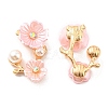 Zinc Alloy Cabochons FIND-C035-01G-03-1