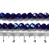 Opaque Glass Beads Strands EGLA-A035-P6mm-L09-4