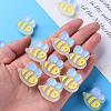 Transparent Acrylic Beads MACR-S374-06B-07-5