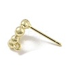 Brass Ear Studs Findings LS-KK-R154-07G-2