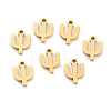 304 Stainless Steel Pendants STAS-F267-10Y-G-1