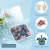  48Pcs 12 Styles Alloy Enamel Connector Charms FIND-TA0003-64-5