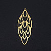 201 Stainless Steel Big Filigree Pendants STAS-T049-T698-2-1