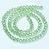 Electroplate Glass Beads Strands EGLA-A034-T2mm-B17-2