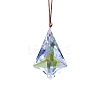 Kite K9 Glass Flower Suncatchers for Garden Outdoor Hanging Decorations PW-WGA2B7F-01-4