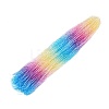 Gradient Color Baking Paint Glass Bead Strands LS-DGLA-A039-T4mm-A07-1