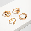 4Pcs Alloy Finger Rings Sets WG7802C-23-2