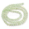 Natural Prehnite Beads Strands G-G161-A13-03-3