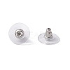 304 Stainless Steel Bullet Clutch Earring Backs STAS-I016-1