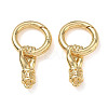Brass Spring Gate Clasps
 KK-CBA50B0-36G-1