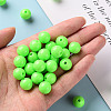 Opaque Acrylic Beads X-MACR-S370-C12mm-A30-5