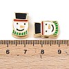 Brass Enamel Beads KK-L255-16G-03-3