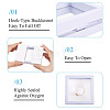 3 Bags 3 Styles Square Transparent PE Thin Film Suspension Jewelry Display Box CON-TA0001-38G-6