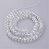Anti-Tarnish Glass Beads Strands GR12MMY-01L-3