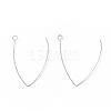 Ion Plating(IP) 316 Stainless Steel Earrings Finding STAS-B025-02P-1